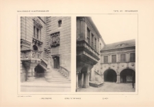 Tafel 93 Renaissance : G&ouml;rlitz Rathaus (Freitreppe, Hof)