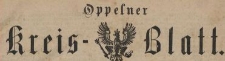 Oppelner Kreisblatt, 1910