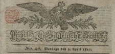 Schlesische Privilegierte Zeitung, 1817