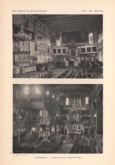 Tafel 122 Barock : Rostersdorf ; Schweidnitz Friedenskirche