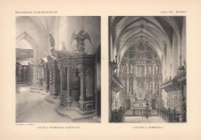 Tafel 123 Barock : Glatz K. Pfarrkirche Nordschiff ; Ratibor K. Pfarrkirche