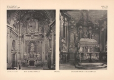 Tafel 128 Barock : Breslau: Dom Elisabethkapelle, Adalbertkirche Ceslauskapelle