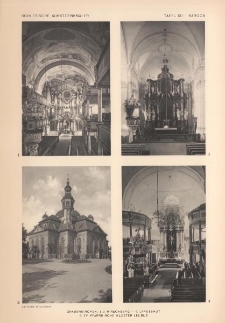 Tafel 131 Barock : Gnadenkirchen: Hirschberg ; Landeshut ; Ev. Pfarrkirche Kloster Leubus