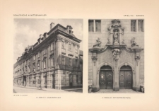 Tafel 143 Barock : Liegnitz Leubuser Haus ; Breslau Katharinenkirche