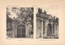 Tafel 146 Barock : Grabkapellen: Schmiedeberg ; Hirschberg Schweinichensche Kapelle