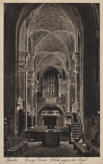 Oppeln : Evang. Kirche, Blick gegen die Orgel