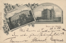 Gruss aus Oppeln : K&ouml;nigl. kath. Gymnasium ; K&ouml;here M&auml;dchenschule