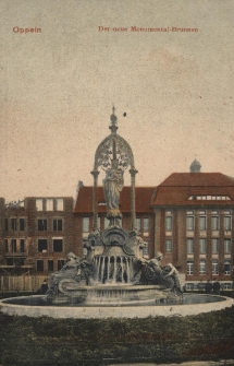 Oppeln : Der neuer Monumental-Brunnen