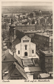 Oppeln : Blick auf die Marienkirche