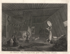 Ein Jakutischer Schamann beschw&ouml;rt seine Geister zur Heilung eines Kranken