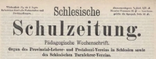 Schlesische Schulzeitung, 1892