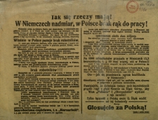 Tak się rzeczy mają! W Niemczech nadmiar, w Polsce brak rąk do pracy!