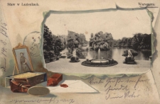 Warszawa : Staw w Łazienkach