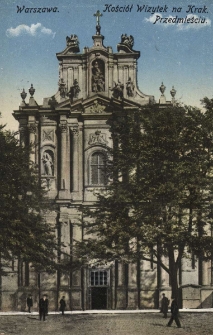 Warszawa : Kości&oacute;ł Wizytek na Krak. Przedmieściu