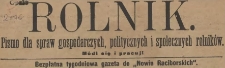 Rolnik : bezpłatny tygodniowy dodatek [do Katolika], 1911, nr 50