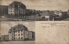 Oppeln : Kaserne der Maschinen-Gewehr-Kompagnie