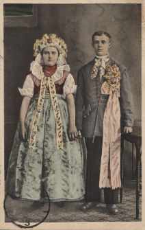 Oberschlesische Trachten : Kr&auml;nzelpaar