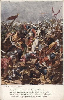 [Walka z Tatarami : Ilustracje do &bdquo;Marii&rdquo; Antoniego Malczewskiego]
