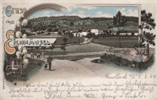 Gruss aus Eichh&auml;usel : b. Neustadt O/Schl.