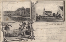 Gruss aus Altstadt : Klibor's Gasthaus, Kirche, Augustin's G&auml;rtnereit