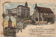 Gruss aus Oppeln : Post, Kath. Pfarrkirche, Piastenschloss