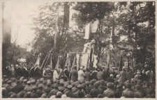 [Opole] : [Odsłonięcie pomnika żołnierzy 23 Rezerwowego Pułku Piechoty poległych w I wojnie światowej]