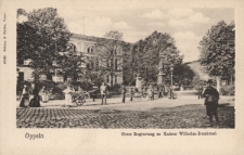 Oppeln : Neue Regierung m. Kaiser Wilhelm-Denkmal