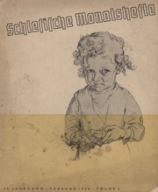 Schlesische Monatshefte : Bl&auml;tter f&uuml;r Kultur und Schrifttum der Heimat 1938, 15 Jg., Folge 2