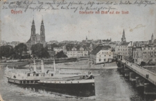 Oppeln : Oderpartie mit Blick auf die Stadt