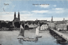 Oppeln : Oderpartie mit kath. Kirche