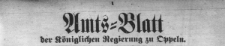 Amtsblatt der K&ouml;niglichen Regierung zu Oppeln 1911. St&uuml;ck 48