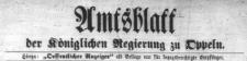 Amtsblatt der K&ouml;niglichen Regierung zu Oppeln 1914. St&uuml;ck 46