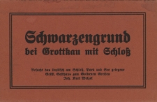 Schwarzengrund bei Grottkau mit Schloss : Besucht das idyllisch am Schloß, Park und See gelende Gräfl. Gasthaus zum Goldenen Greifen Inh. Karl Welzel