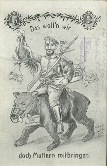 Das woll'n wir doch Muttern mitbringen