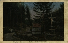 Bardo : kapliczka przydrożna i krzyż