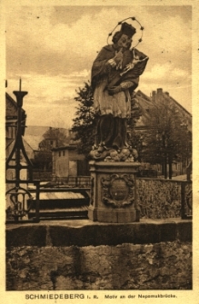 Kowary : figura św. Jana Nepomucena na moście