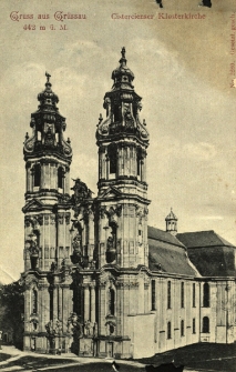 Gruss aus Gr&uuml;ssau : Cistercienser Klosterkirche