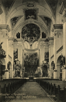 Kloster - Gr&uuml;ssau : Inneres der Josefskirche