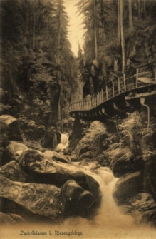 Karkonosze : wodospad