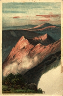 Kozie Grzbiety : widok o wschodzie słońca