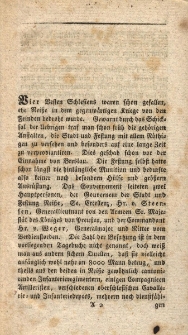 Die Belagerung von Neisse, vom 23. Februar bis 16. Juny 1807 : nach einem sorgf&auml;ltig gef&uuml;hrten Tagebuche : aus dem Breslaischen Erz&auml;hler abgedruckt