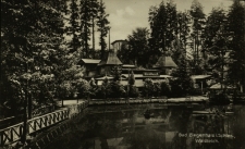 Głuchołazy : staw leśny przy restauracji &bdquo;Waldteich&rdquo;