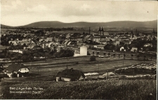 Głuchołazy [Bad Ziegenhals] : widok na miasto i G&oacute;ry Opawskie