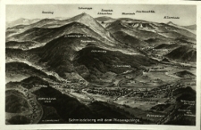 Karkonosze : pasma górskie