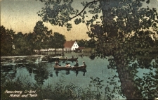 Olesno : młyn Cziby i staw