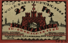 Kluczbork : [awers:] Volksabstimmung 1921 in Oberschlesien [rewers:] Gustaw Freytag in Kreuzburg geboren