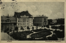 Oppeln : Friedrichsplatz mit Reichsbank