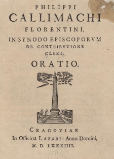 In synodo episcoporum de contribtione cleri, oratio