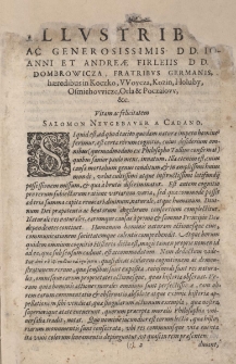 Historiae rerum Polonicarum concinnata, et ad Sigismundeum tertium, Poloniae Sueciae que regem usque deducta libris decem a... Cum duplici tum personarum laudatarum, tum rerum et verborum Indice locupletissimo