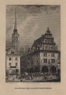 Kaemmerei und Rathsthurm in Neisse